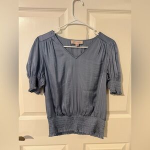 Philosophy Blue Blouse, Size medium